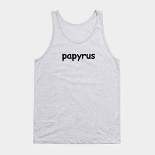 Papyrus Tank Top